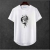 Erkek Ön Baskili T-shirt Plus Model